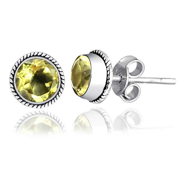 Womens 925 Sterling Silver Jewelry Orchid Stud Earrings Daily Jewelry Accessory 